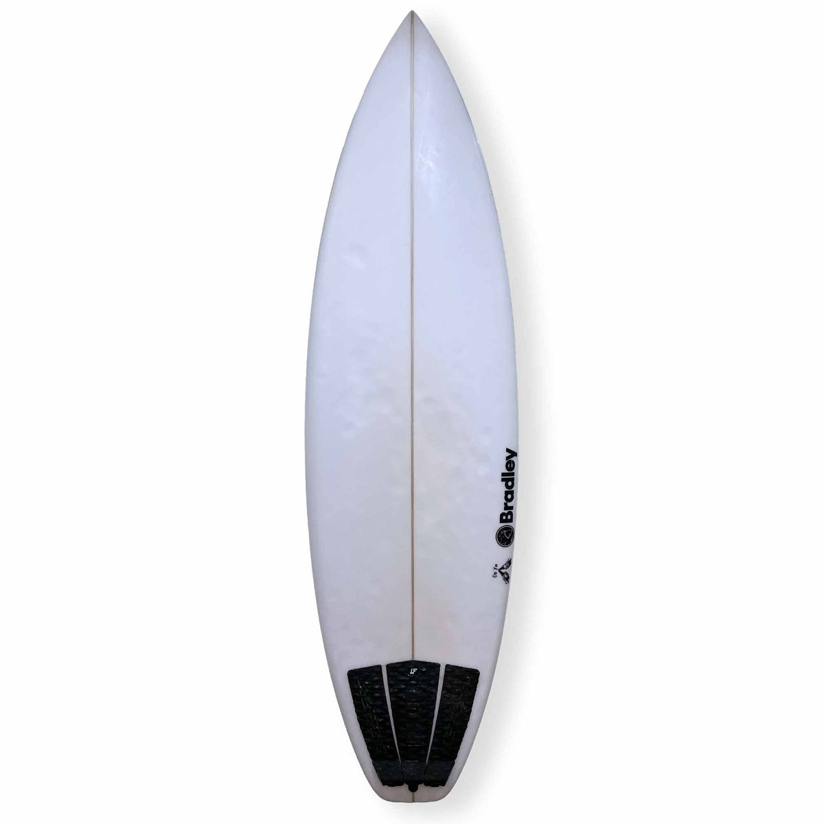 Bradley 6'0 Onya Second Hand Shortboard 33.4L - White - Second Hand Shortboard by Bradley 6ft 0