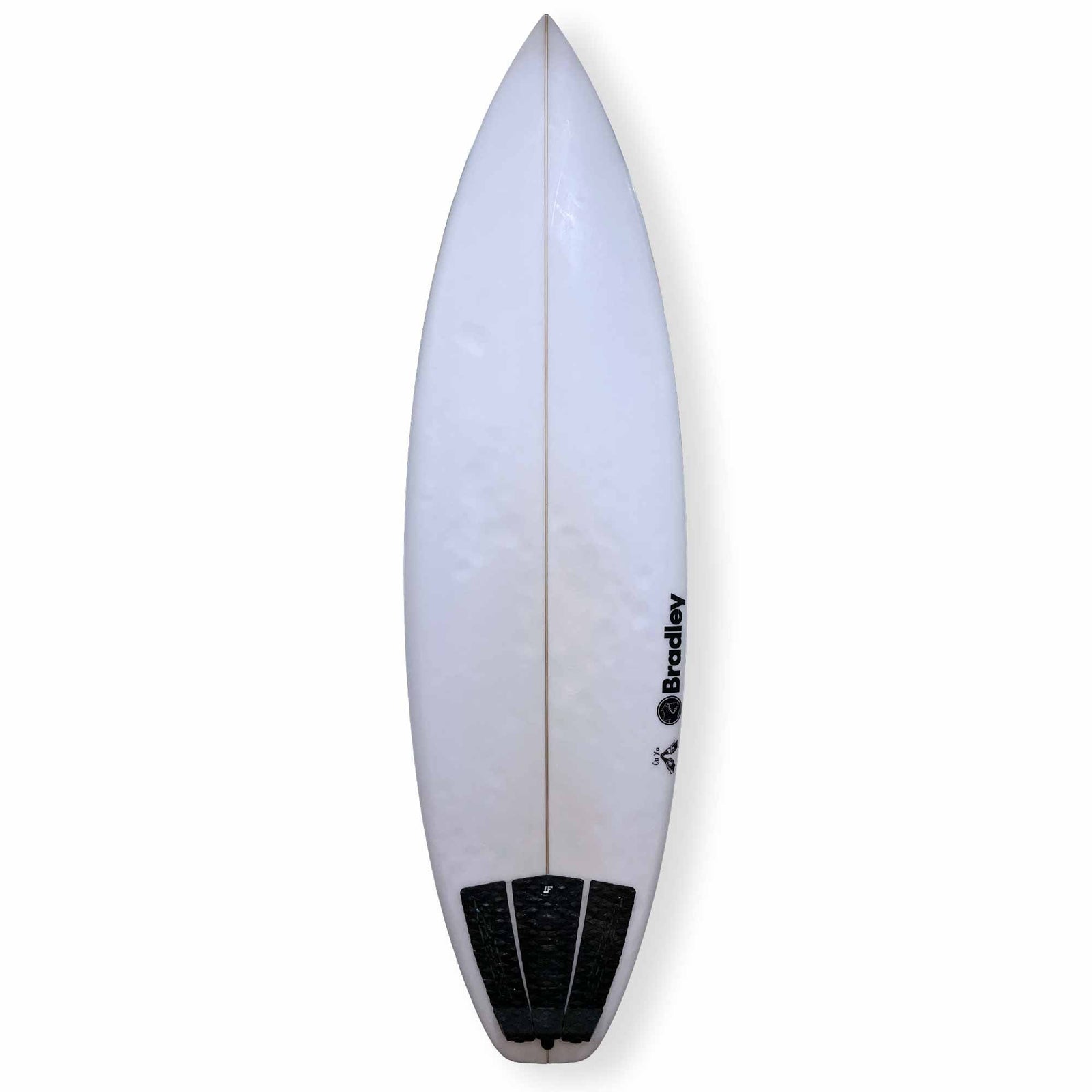 Bradley 6'0 Onya Second Hand Shortboard 33.4L - White - Second Hand Shortboard by Bradley 6ft 0