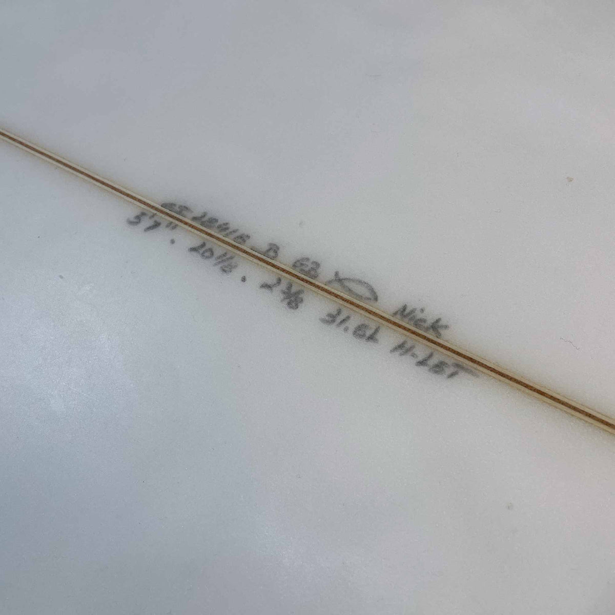 Channel Islands 5'7 Hoglet Second Hand Shortboard 31.5L - White - Second Hand Shortboard by Channel Islands 5ft 7