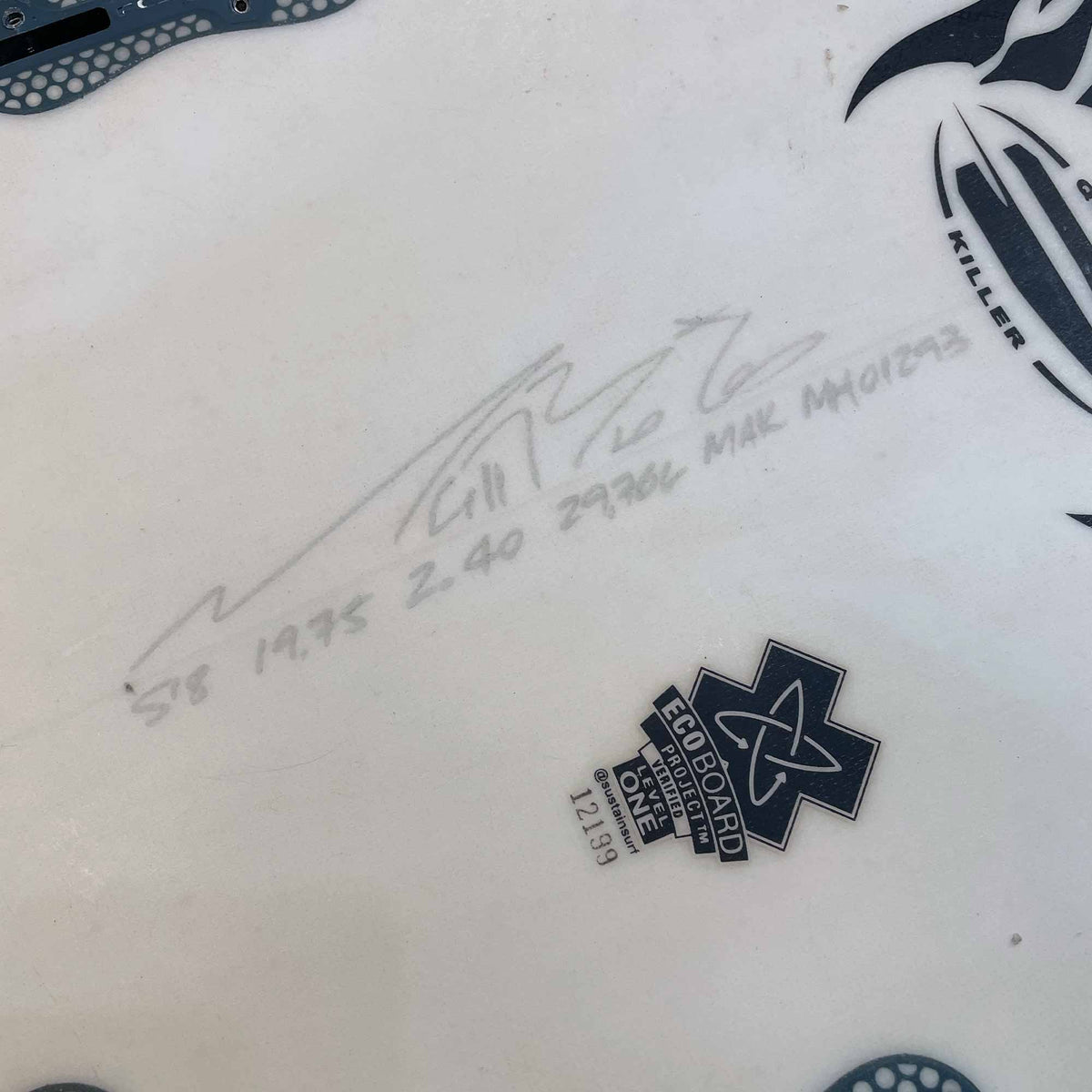 Lost 5'8 Quiver Killer Second Hand Shortboard 29.76 - White - Second Hand Shortboard by Lost 5'8