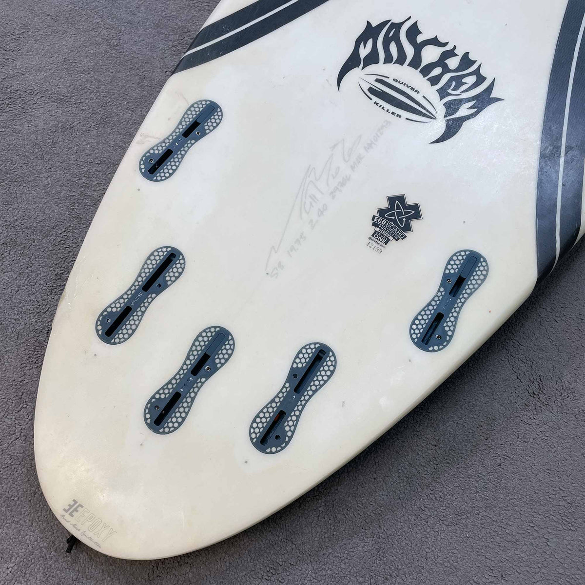 Lost 5'8 Quiver Killer Second Hand Shortboard 29.76 - White - Second Hand Shortboard by Lost 5'8