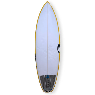 Sharpeye 5'9 Cheat Code Second Hand Shortboard 32L - Yellow Rails - Second Hand Shortboard by Sharpeye 5ft 9