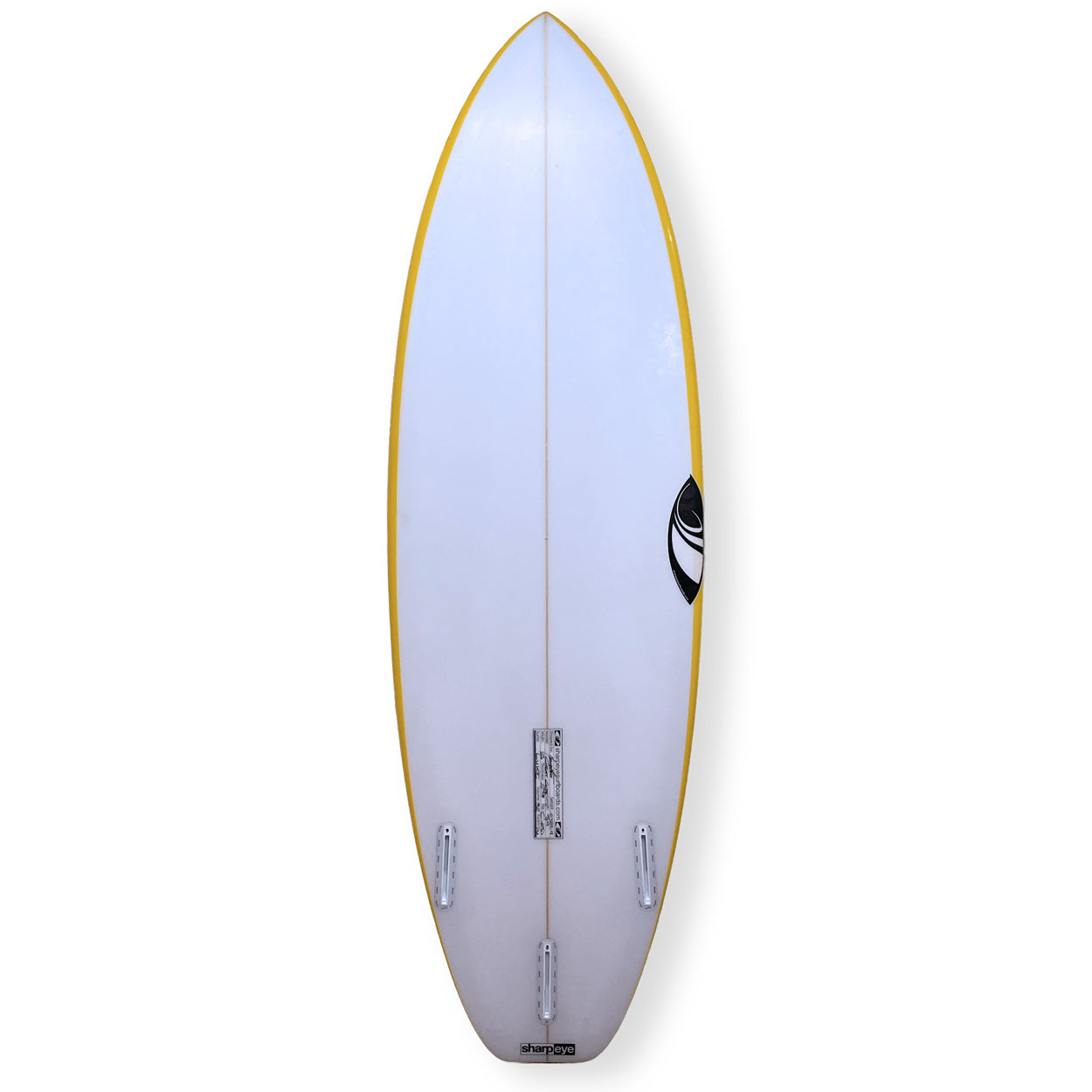Sharpeye 5'9 Cheat Code Second Hand Shortboard 32L - Yellow Rails - Second Hand Shortboard by Sharpeye 5ft 9