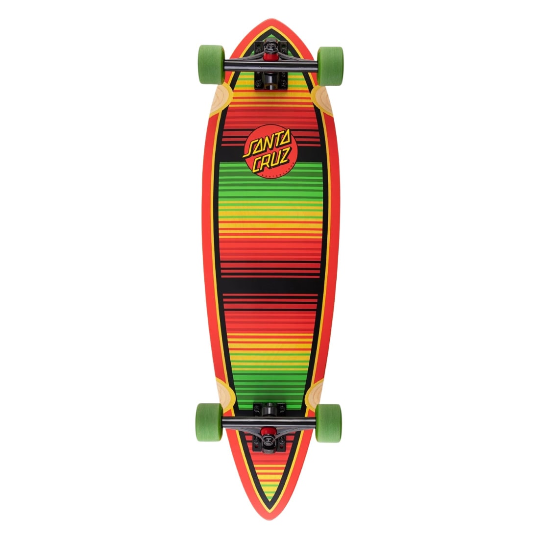 Santa Cruz 33" Serape Dot Pintail Cruzer Skateboard - Multi