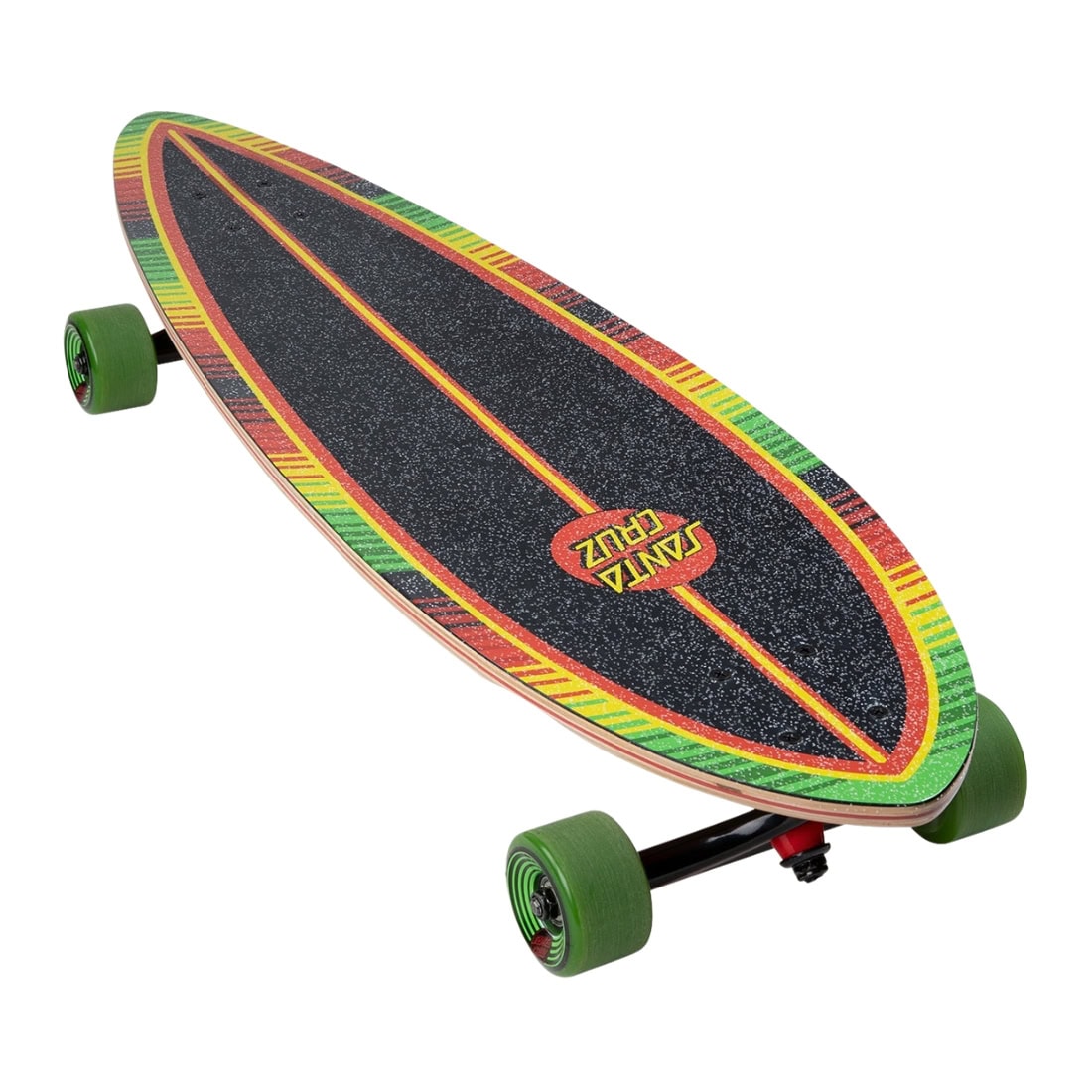 Santa Cruz 33" Serape Dot Pintail Cruzer Skateboard - Multi