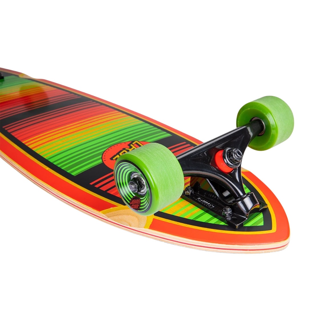 Santa Cruz 33" Serape Dot Pintail Cruzer Skateboard - Multi