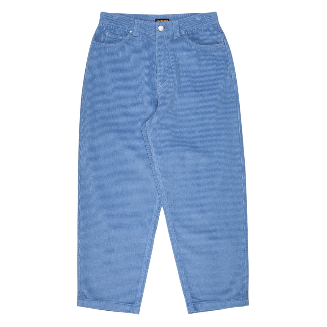 Santa Cruz Big Pants - Crystal Blue Cord - Mens Corduroy Pants/Trousers by Santa Cruz