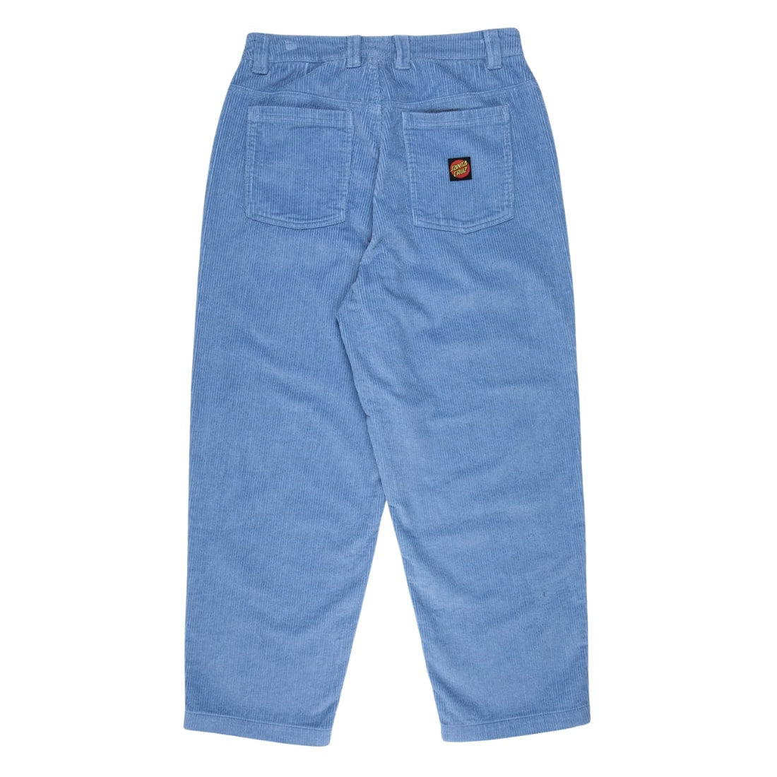 Santa Cruz Big Pants - Crystal Blue Cord - Mens Corduroy Pants/Trousers by Santa Cruz