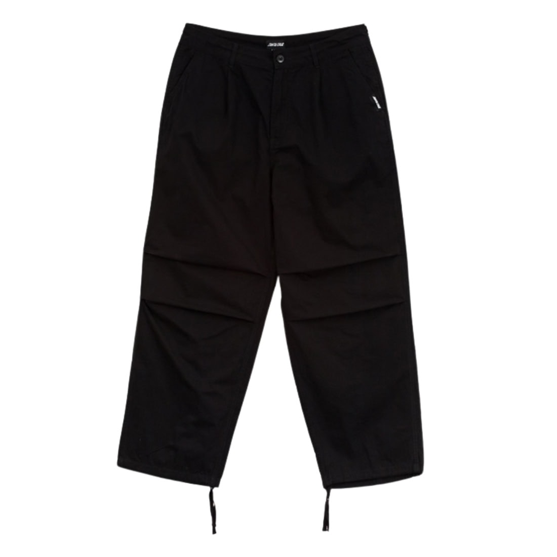 Santa Cruz Flight Pants - Black - Mens Cargo Pants/Trousers by Santa Cruz