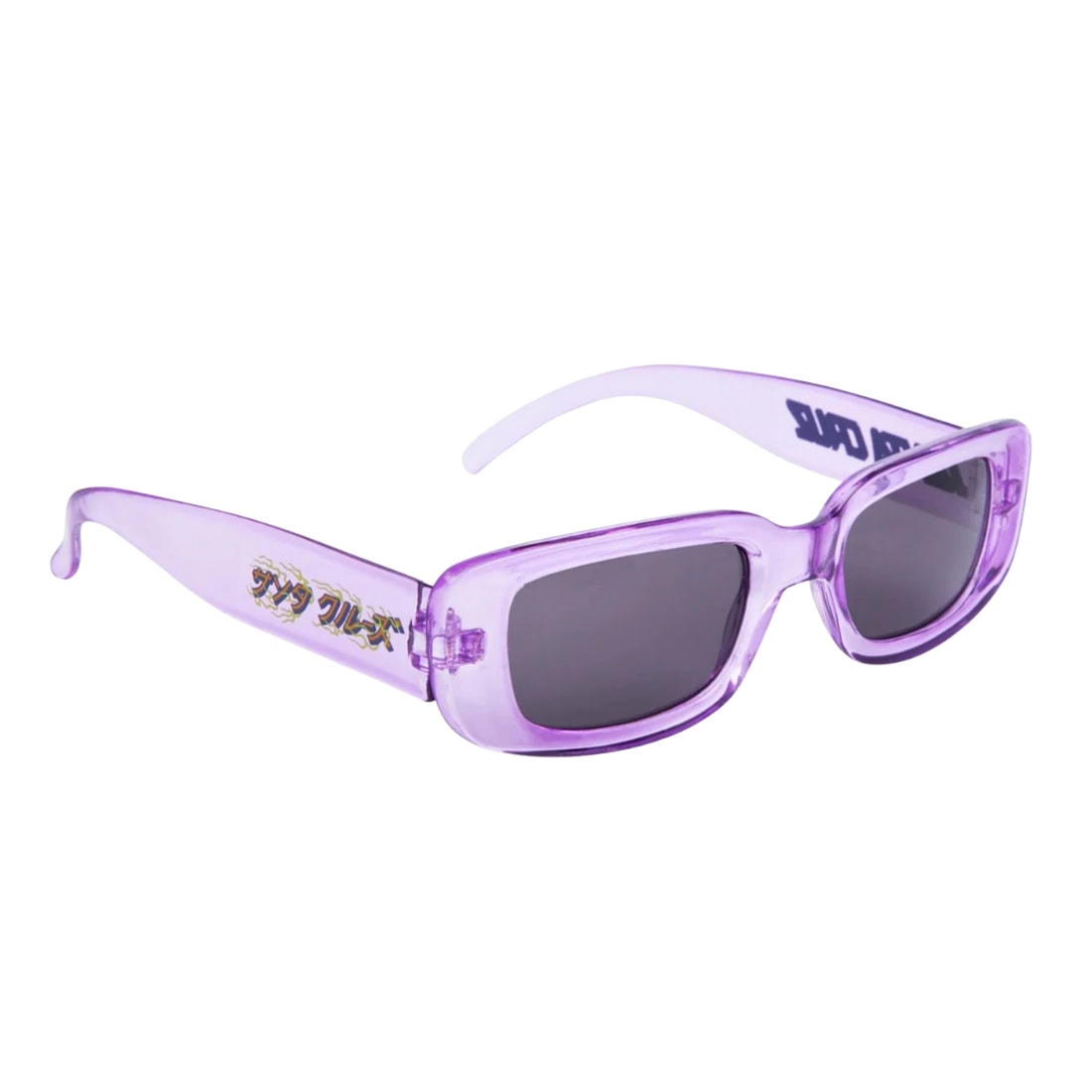 Santa Cruz Inferno Japanese Strip Sunglasses - Crystal Lilac - Square/Rectangular Sunglasses by Santa Cruz