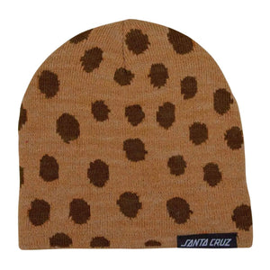 Santa Cruz Jaguar Beanie - Brown - Basic Beanie by Santa Cruz