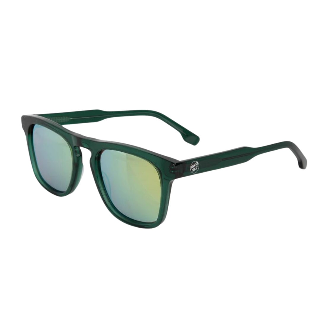 Santa Cruz Luna Sunglasses - Kale/Yellow - Square/Rectangular Sunglasses by Santa Cruz