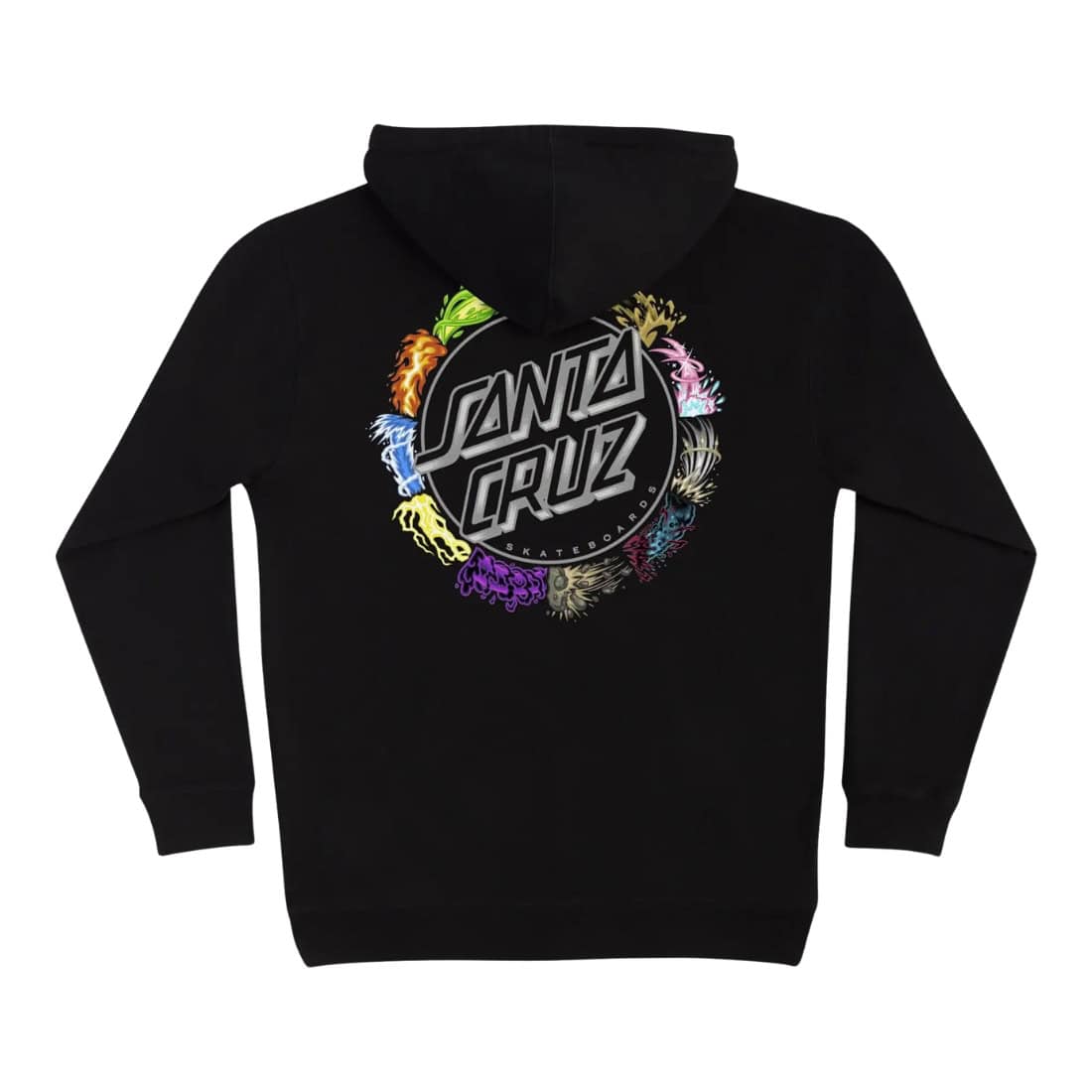 Santa Cruz x Pokemon Energy Dot Hoodie - Black - Mens Pullover Hoodie by Santa Cruz