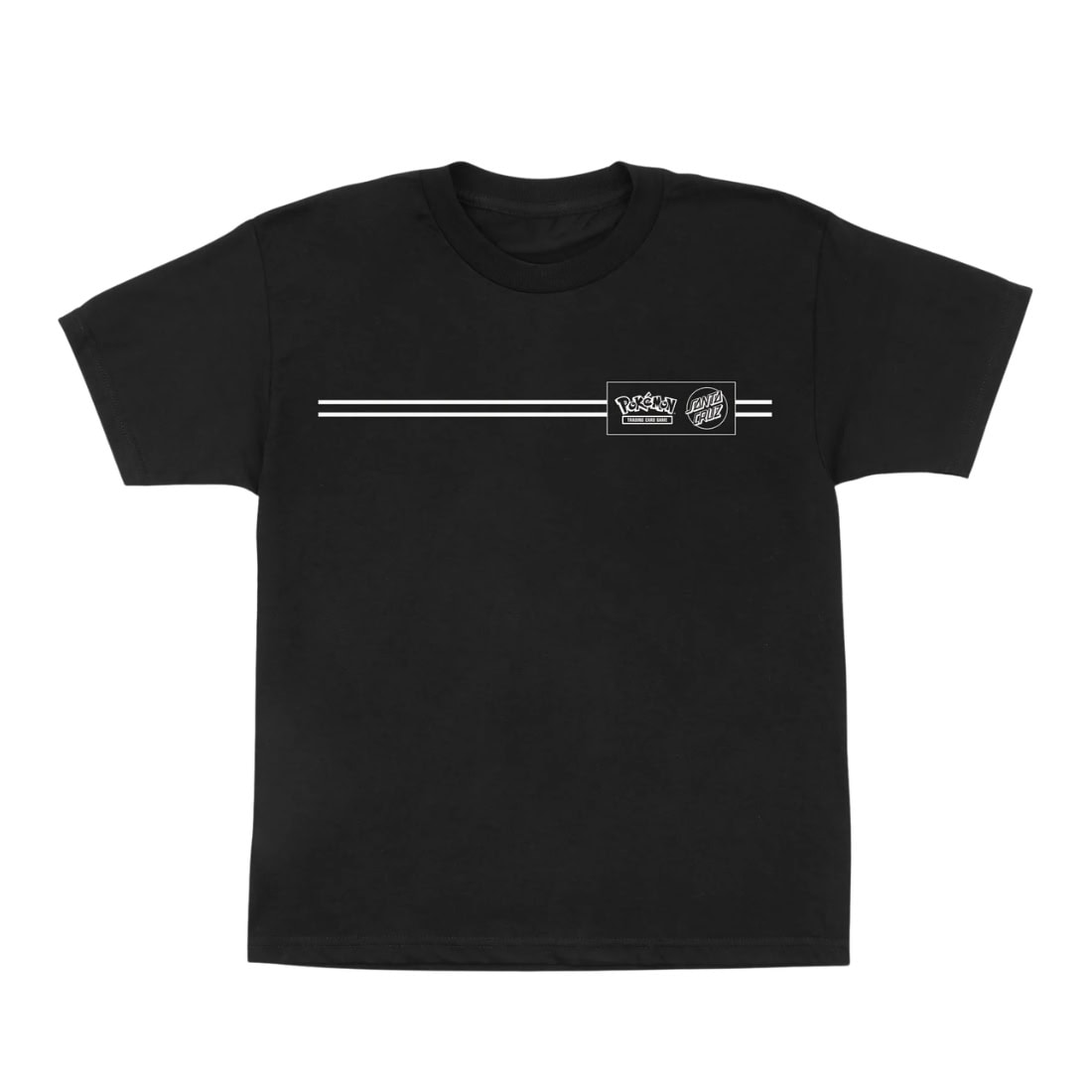 Santa Cruz x Pokemon Energy Dot Youth T-Shirt - Black - Boys Skate Brand T-Shirt by Santa Cruz
