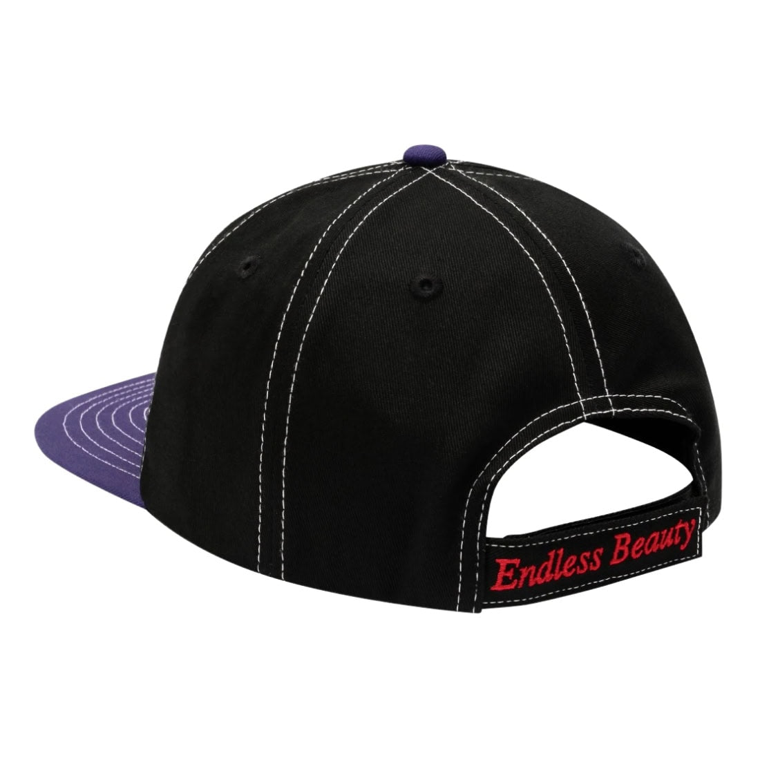 Sci-Fi Fantasy Endless Beauty Hat - Black/Purple - Strapback Cap by Sci-Fi Fantasy One Size