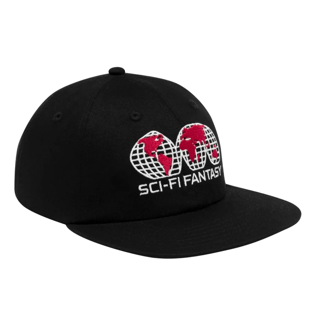 Sci-Fi Fantasy Global Hat - Black - Snapback Cap by Sci-Fi Fantasy One Size