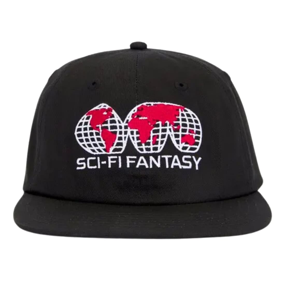 Sci-Fi Fantasy Global Hat - Black - Snapback Cap by Sci-Fi Fantasy One Size