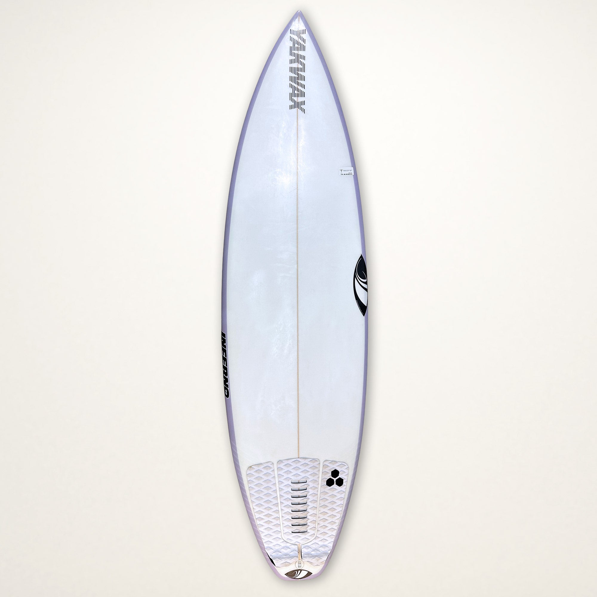 Sharpeye 5'10 Inferno 72 Second Hand Shortboard - 29.9L - White - Second Hand Shortboard by Sharpeye 5ft 10