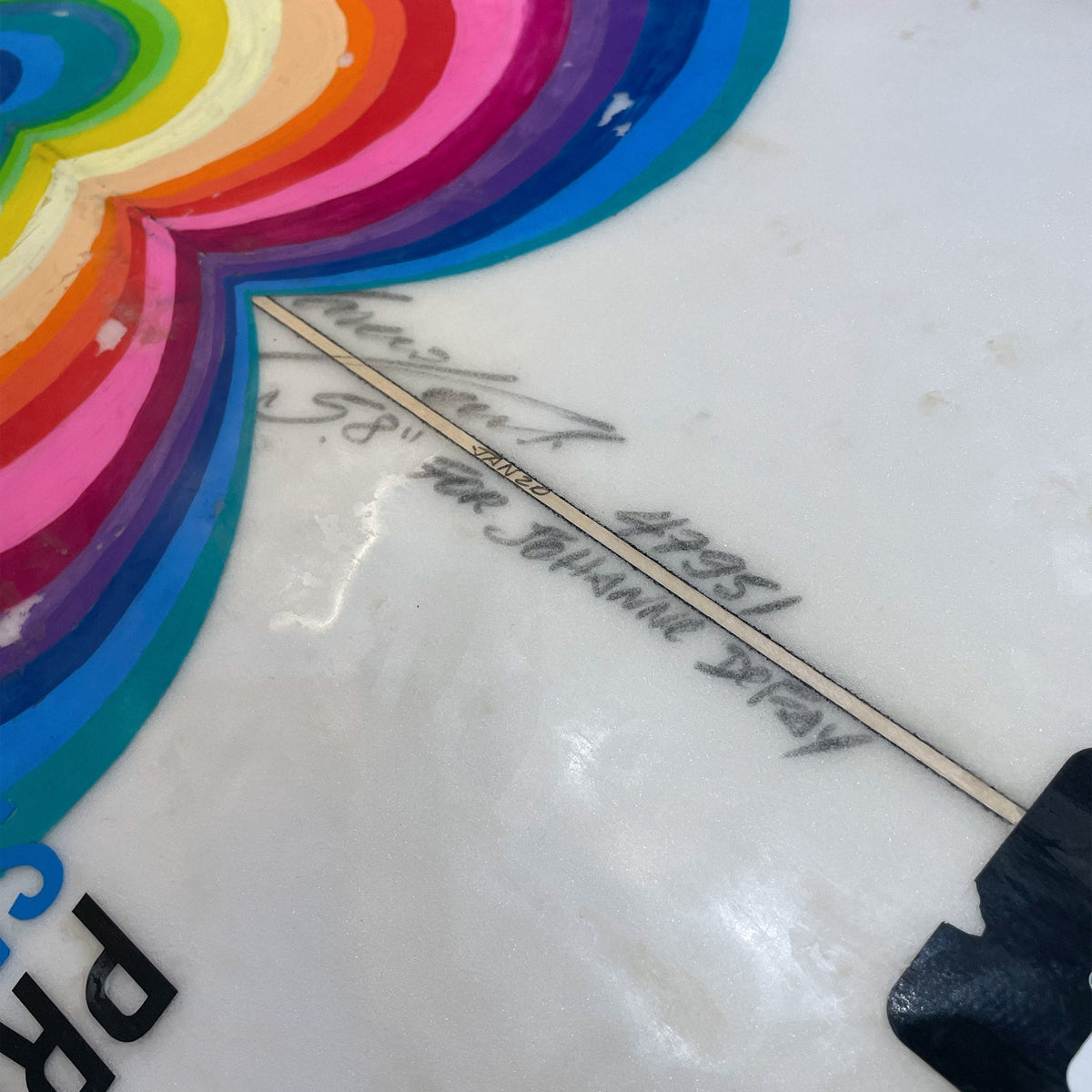 Sharpeye 5'8 Ht2 Defay Second Hand Shortboard - 24.3L - White - Second Hand Shortboard by Sharpeye 5ft 8