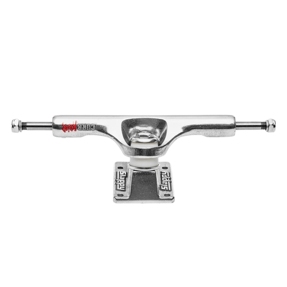 Slappy 9.0&quot; Curb Killer ST1 Skate Trucks (Pair) - Polished - Skateboard Trucks by Slappy 9.0 inch