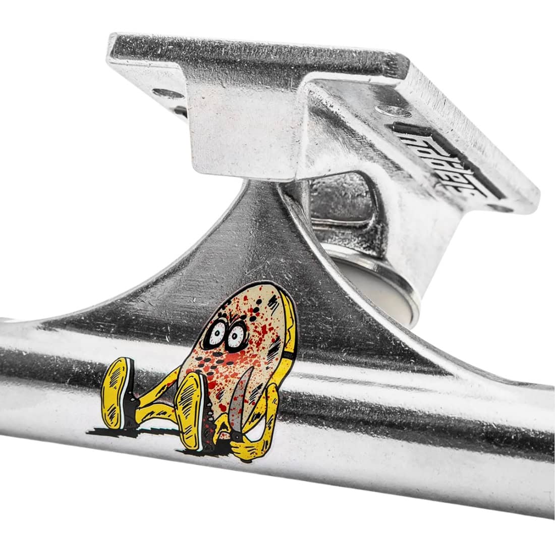 Slappy 9.0&quot; Curb Killer ST1 Skate Trucks (Pair) - Polished - Skateboard Trucks by Slappy 9.0 inch