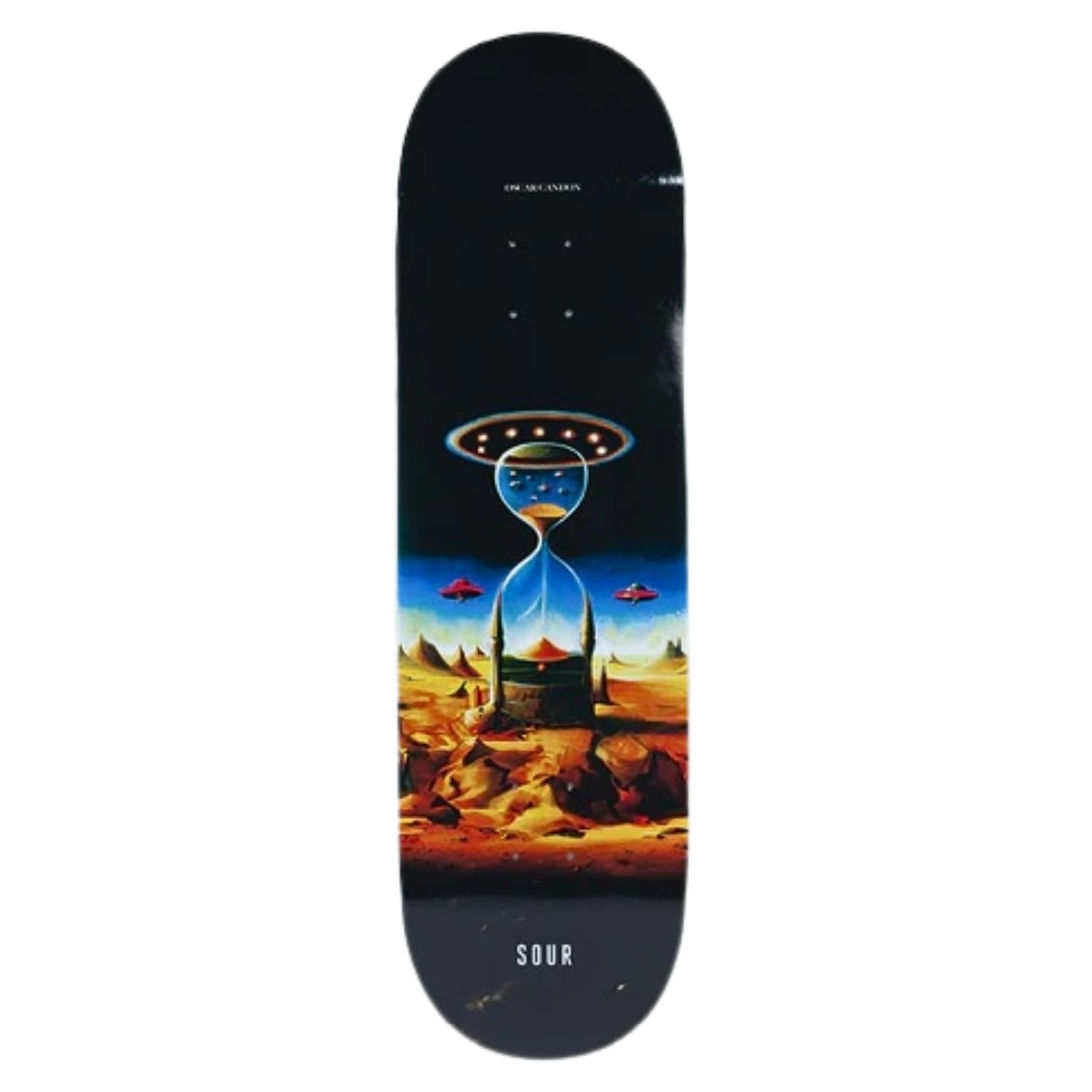 Sour 9.0&quot; Oscar Spaceglass Deck - Multi - Skateboard Deck by Sour 9.0 inch