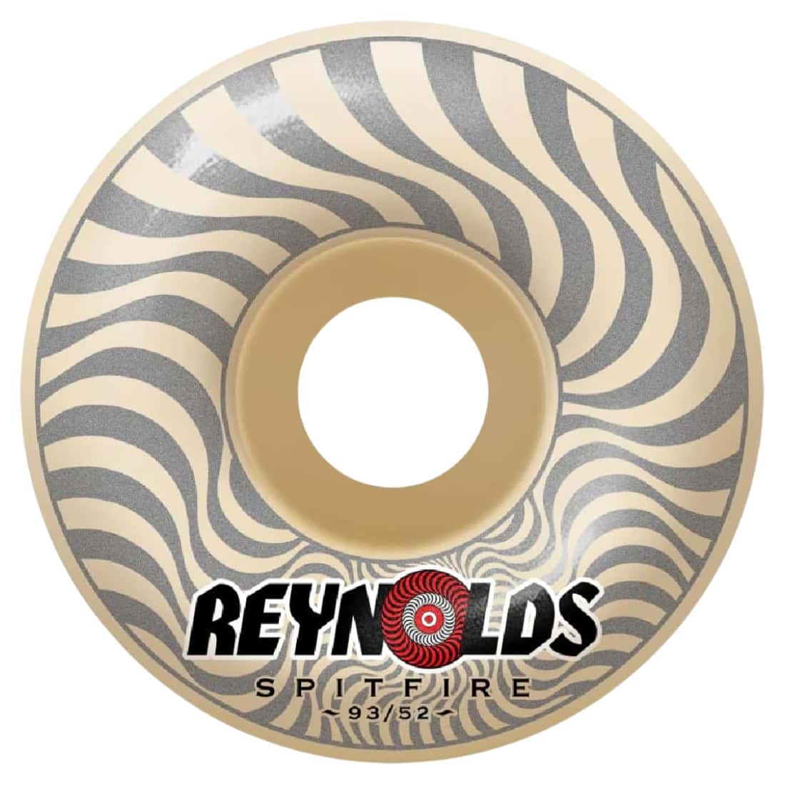 Spitfire 52mm Reynolds 93a Classics Formula Four Skateboard Wheels - White - Skateboard Wheels by Spitfire 52mm