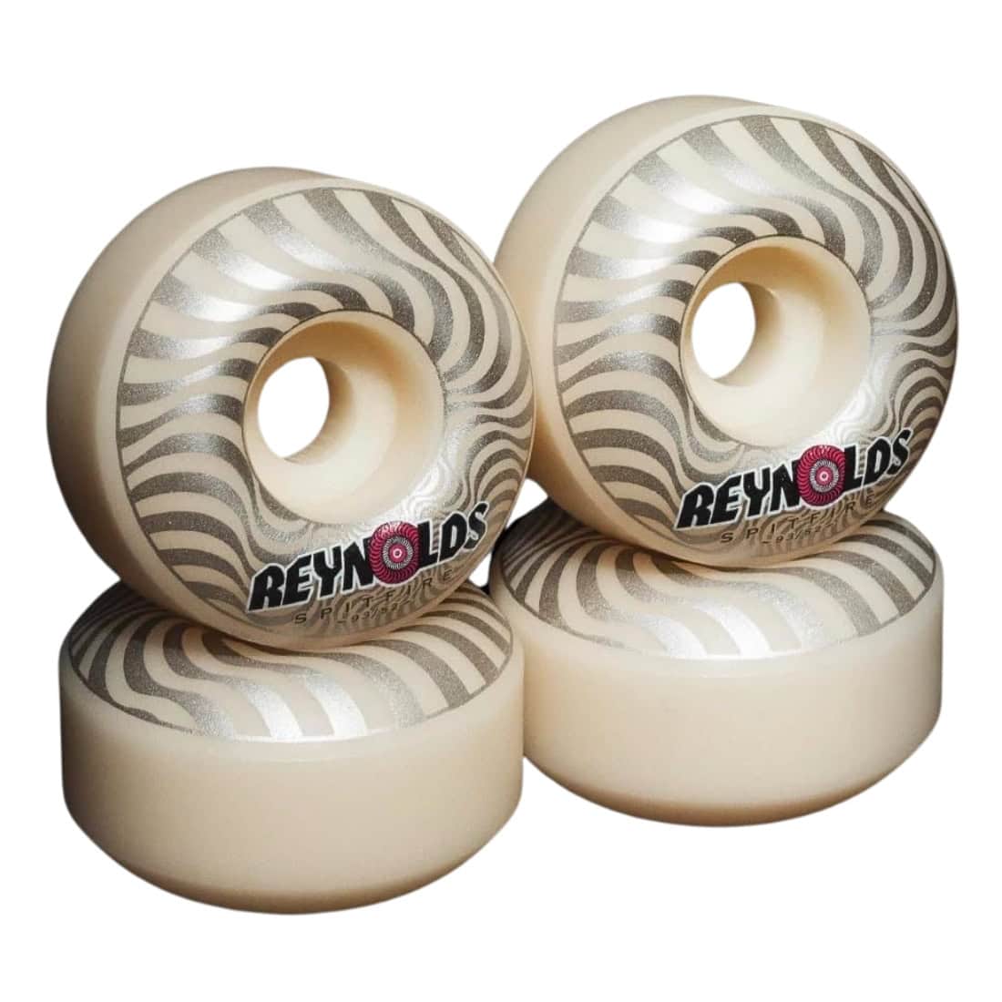 Spitfire 52mm Reynolds 93a Classics Formula Four Skateboard Wheels - White - Skateboard Wheels by Spitfire 52mm