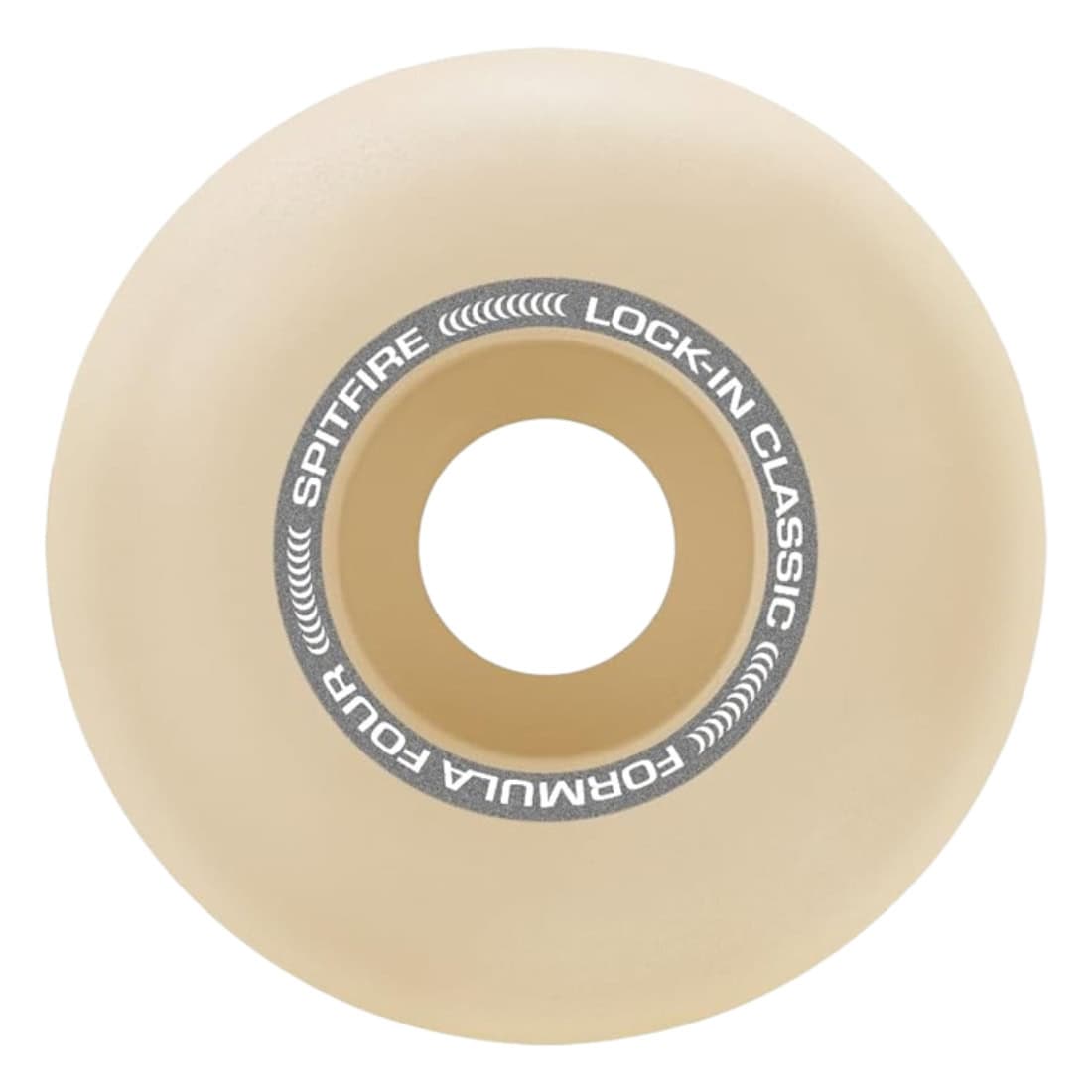 Spitfire 53mm F4 93DU Ishod Lock-In Classic Formula 4 Wheels - White - Skateboard Wheels by Spitfire 53mm
