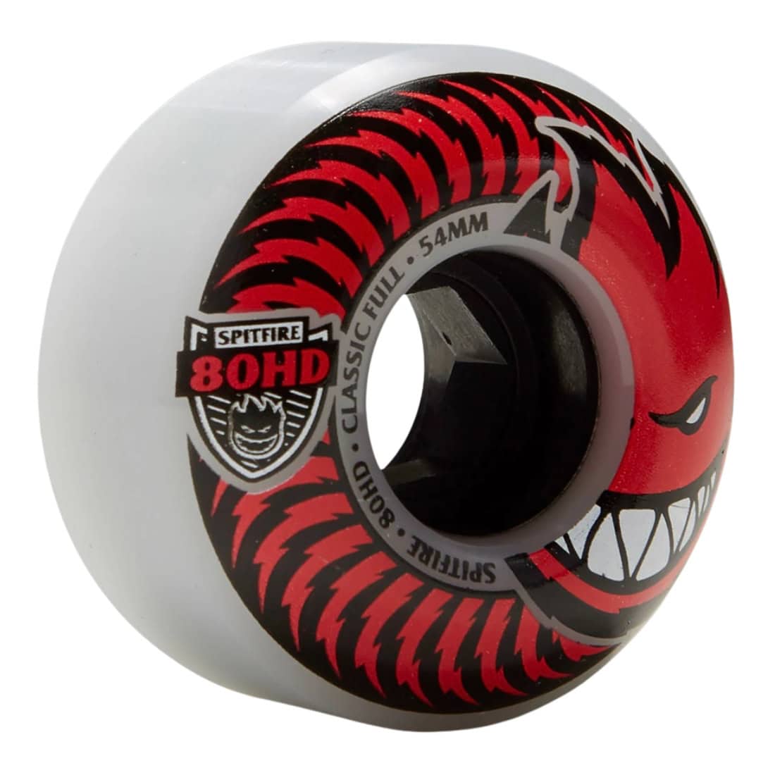 Spitfire 54mm 80HD Classic Cruiser Wheels - White - Skateboard Wheels by Spitfire 54mm