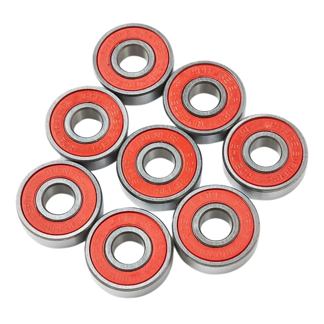 Spitfire Burners Bearings - Red - Skateboard Bearings by Spitfire