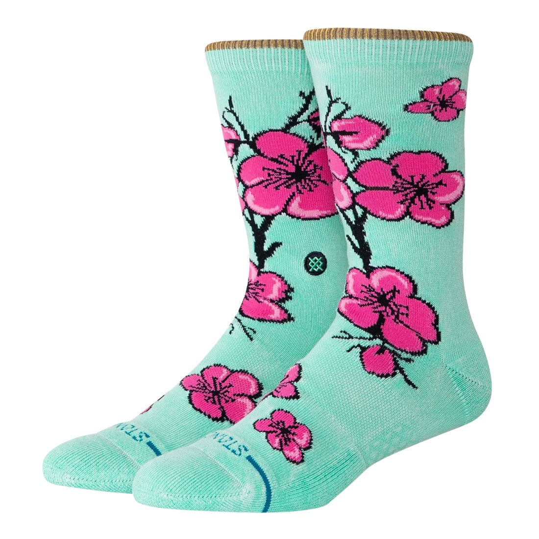 Stance 99 Cents Crew Socks - Jade - Unisex Crew Length Socks by Stance
