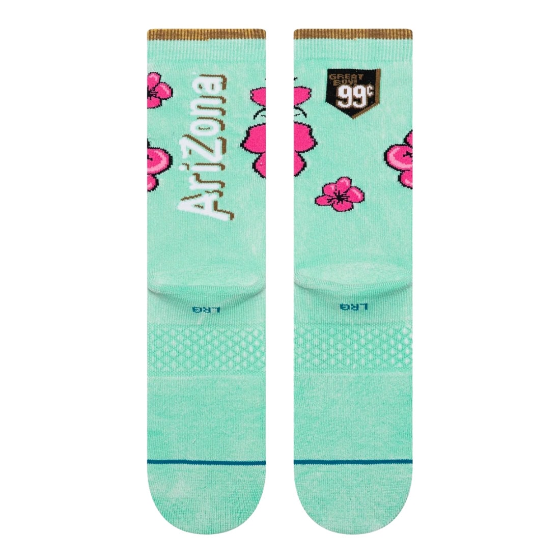 Stance 99 Cents Crew Socks - Jade - Unisex Crew Length Socks by Stance