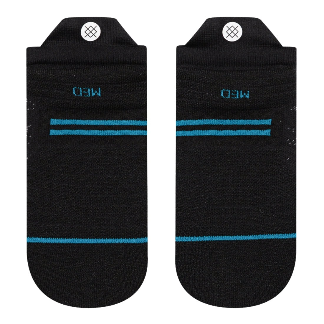 Stance Athletic Tab Socks - Black - Unisex Running/Training Socks by Stance