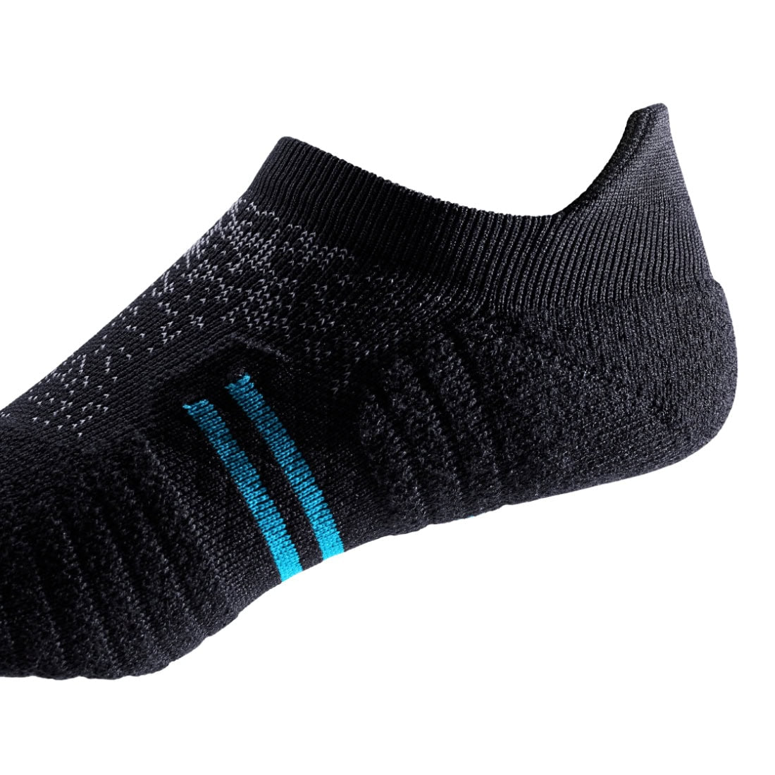 Stance Athletic Tab Socks - Black - Unisex Running/Training Socks by Stance