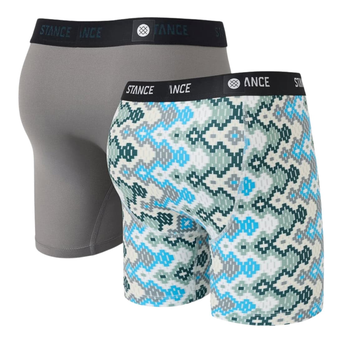 Stance BFF Boxer Brief 2 Pack - Multi - Mens Boxer Briefs Underwear by Stance