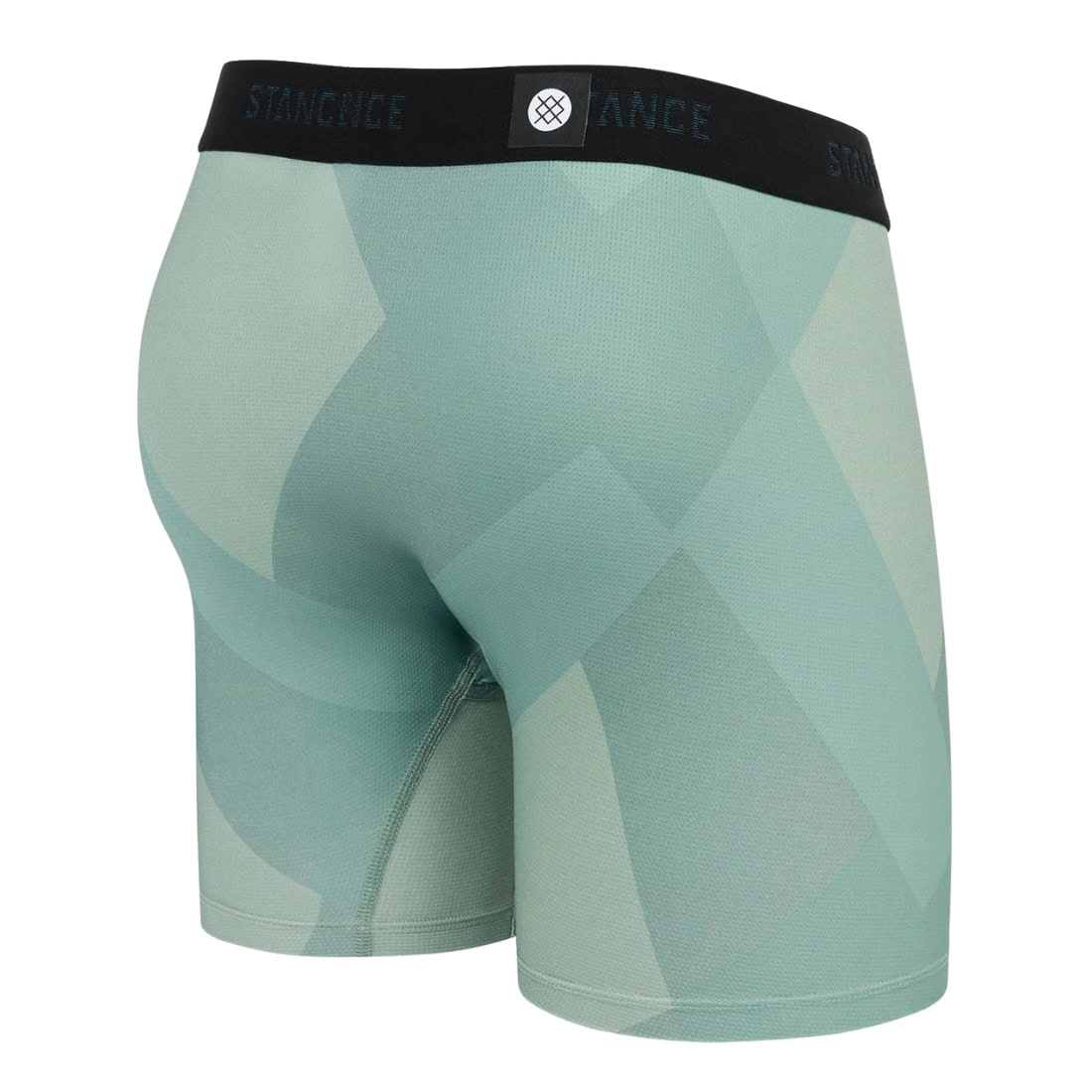 Stance Blocked Performance Boxer Briefs - Green - Mens Boxer Briefs Underwear by Stance