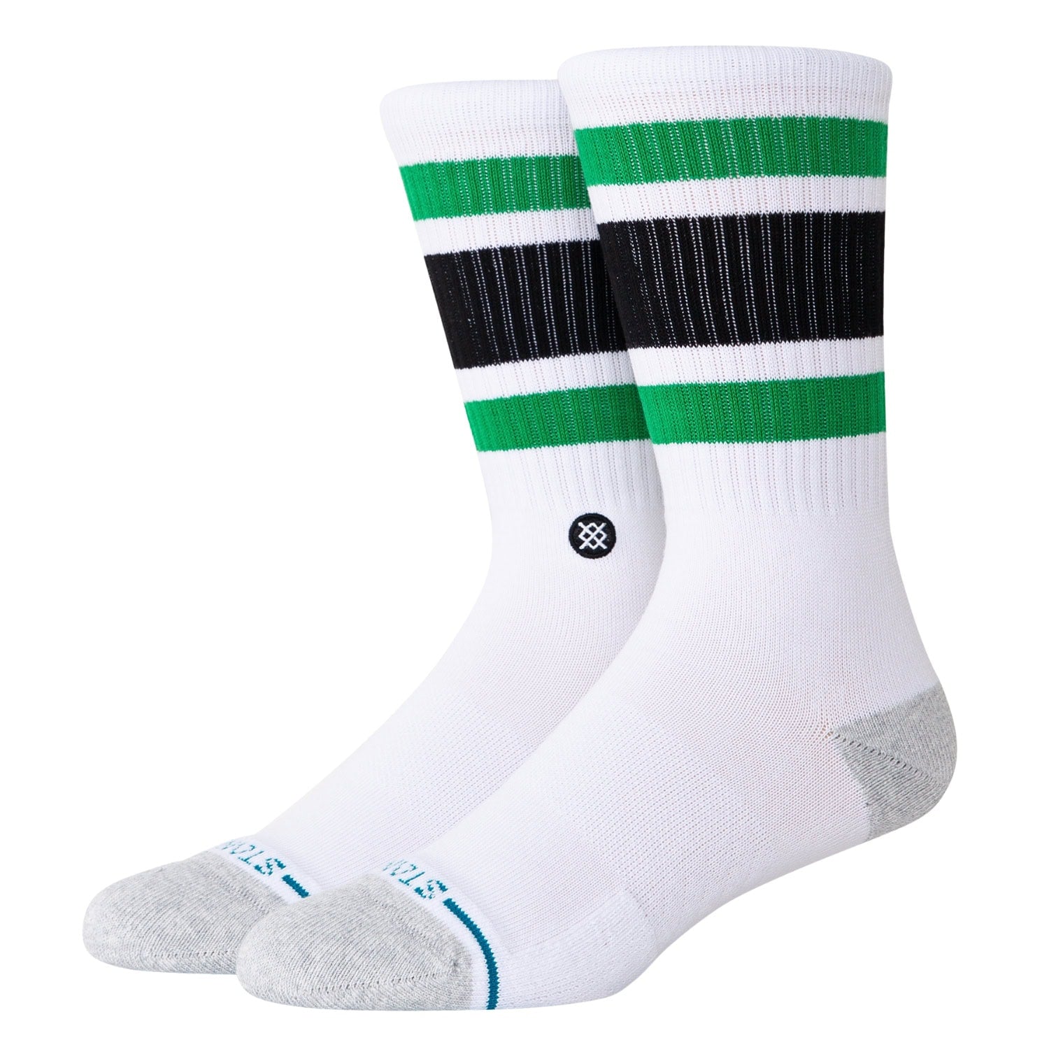 Stance Boston Celtics Tube BOS Socks - White - Mens Crew Length Socks by Stance