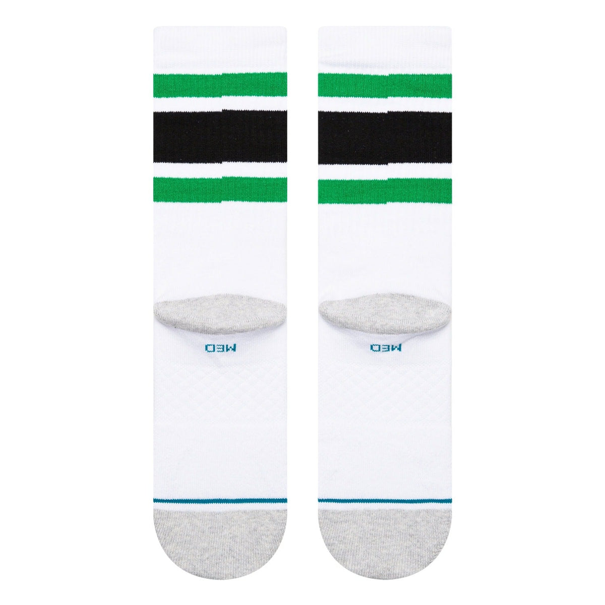 Stance Boston Celtics Tube BOS Socks - White - Mens Crew Length Socks by Stance