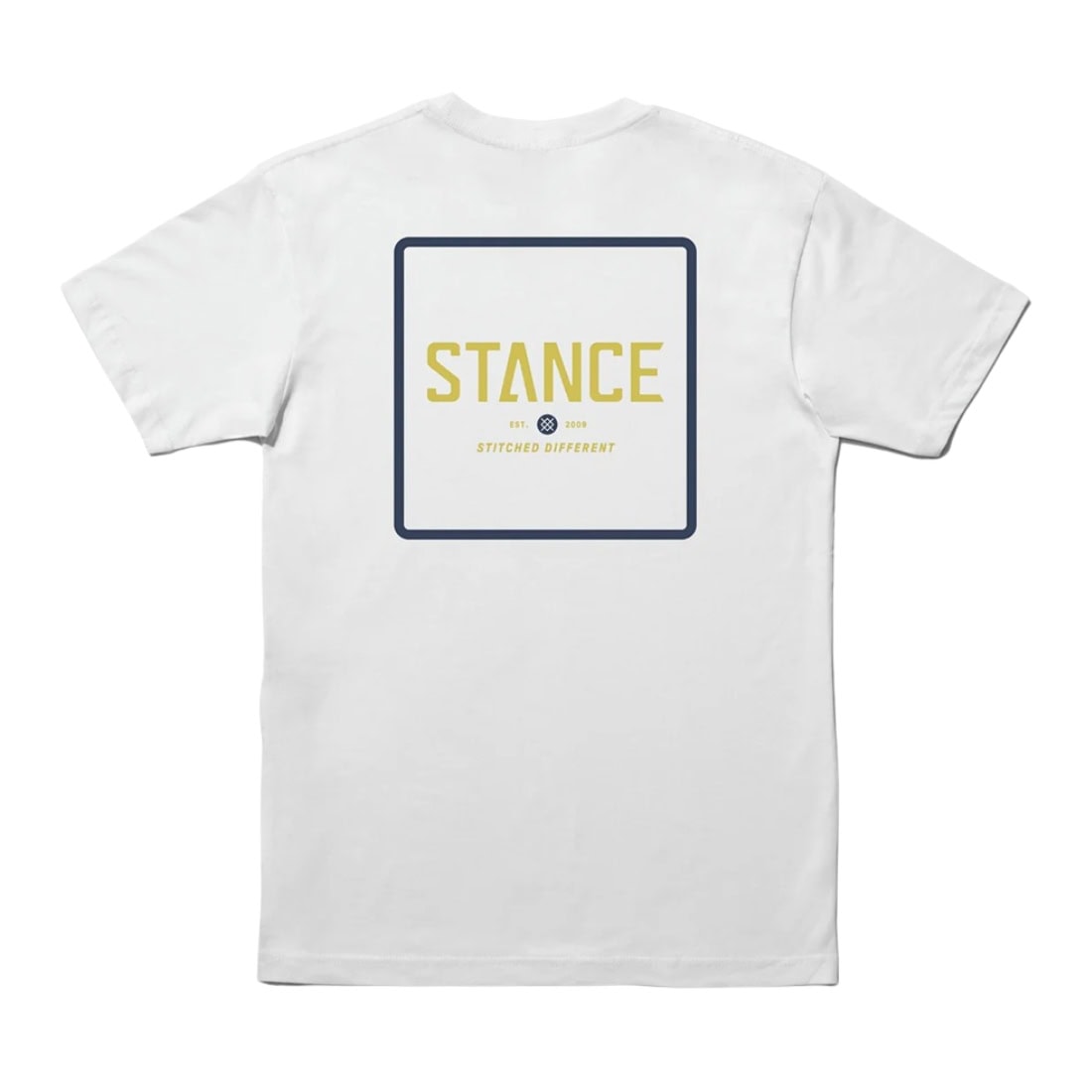 Stance Boxed T-Shirt - White - Mens Graphic T-Shirt by Stance