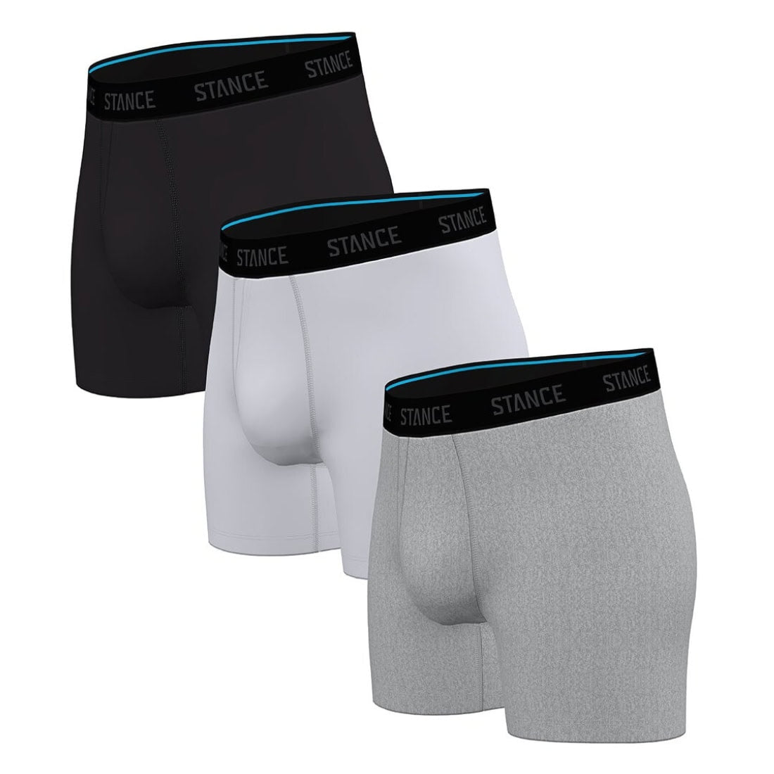 Stance Boxer Brief 3 Pack - Multi - Mens Boxer Briefs Underwear by Stance