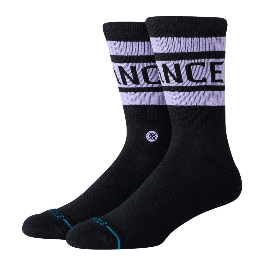Stance Boyd Crew - Purple - Unisex Crew Length Socks by Stance L (UK8-12.5)