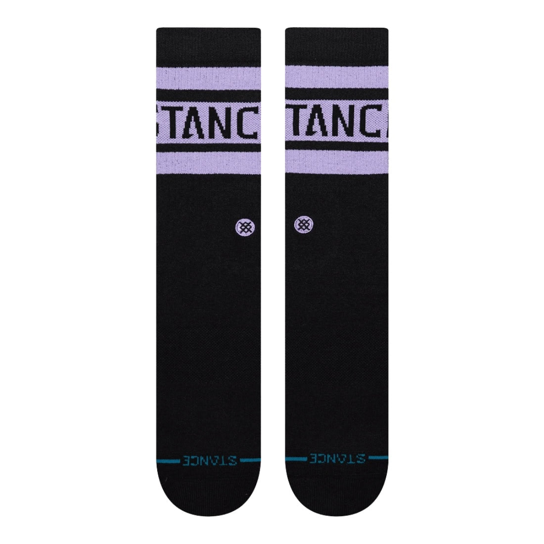 Stance Boyd Crew - Purple - Unisex Crew Length Socks by Stance L (UK8-12.5)