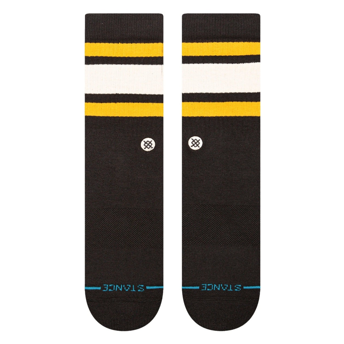 Stance Boyd ST Crew Socks - Mustard - Unisex Crew Length Socks by Stance