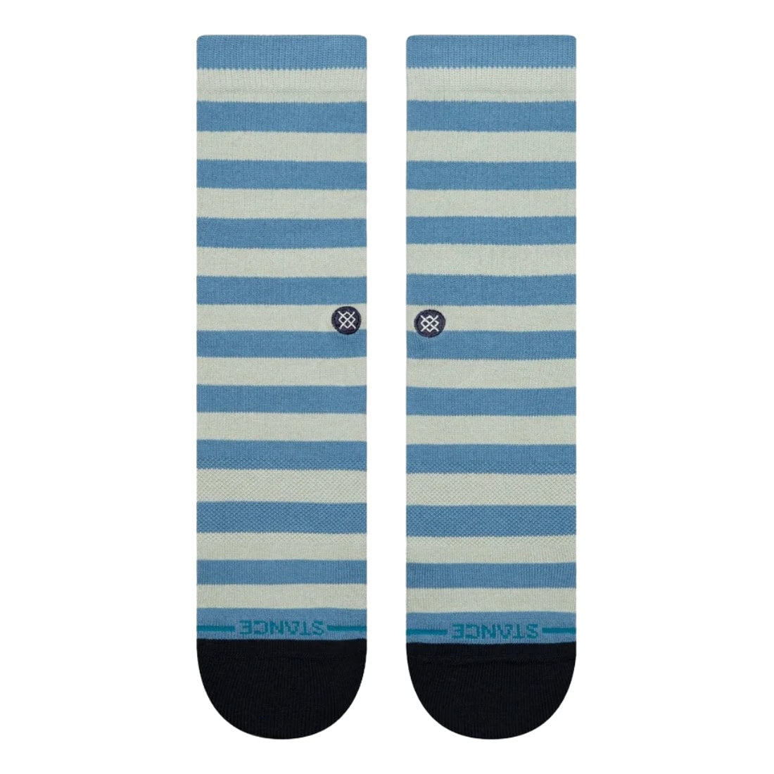 Stance Breton Socks - Blue - Unisex Crew Length Socks by Stance