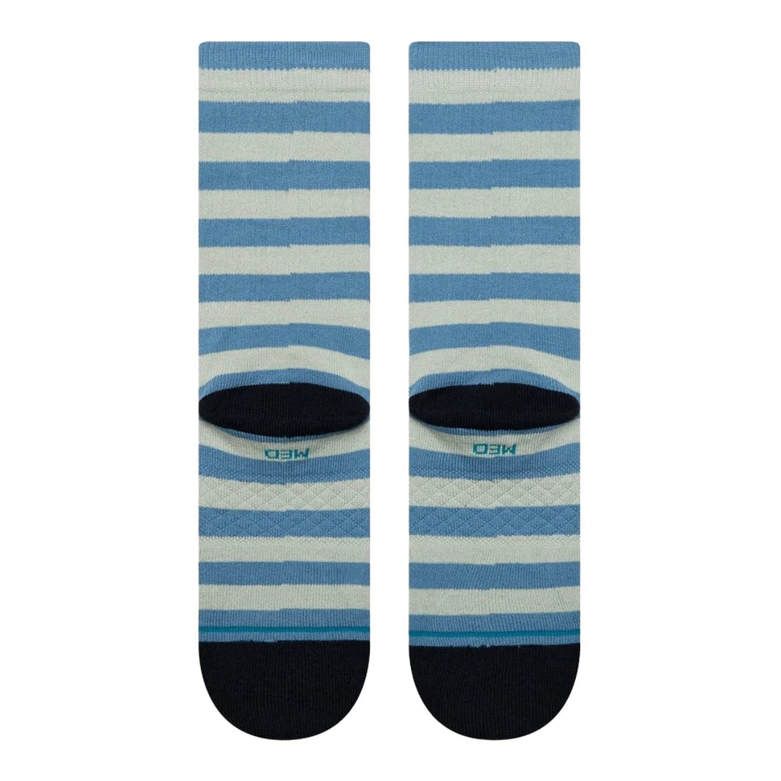 Stance Breton Socks - Blue - Unisex Crew Length Socks by Stance