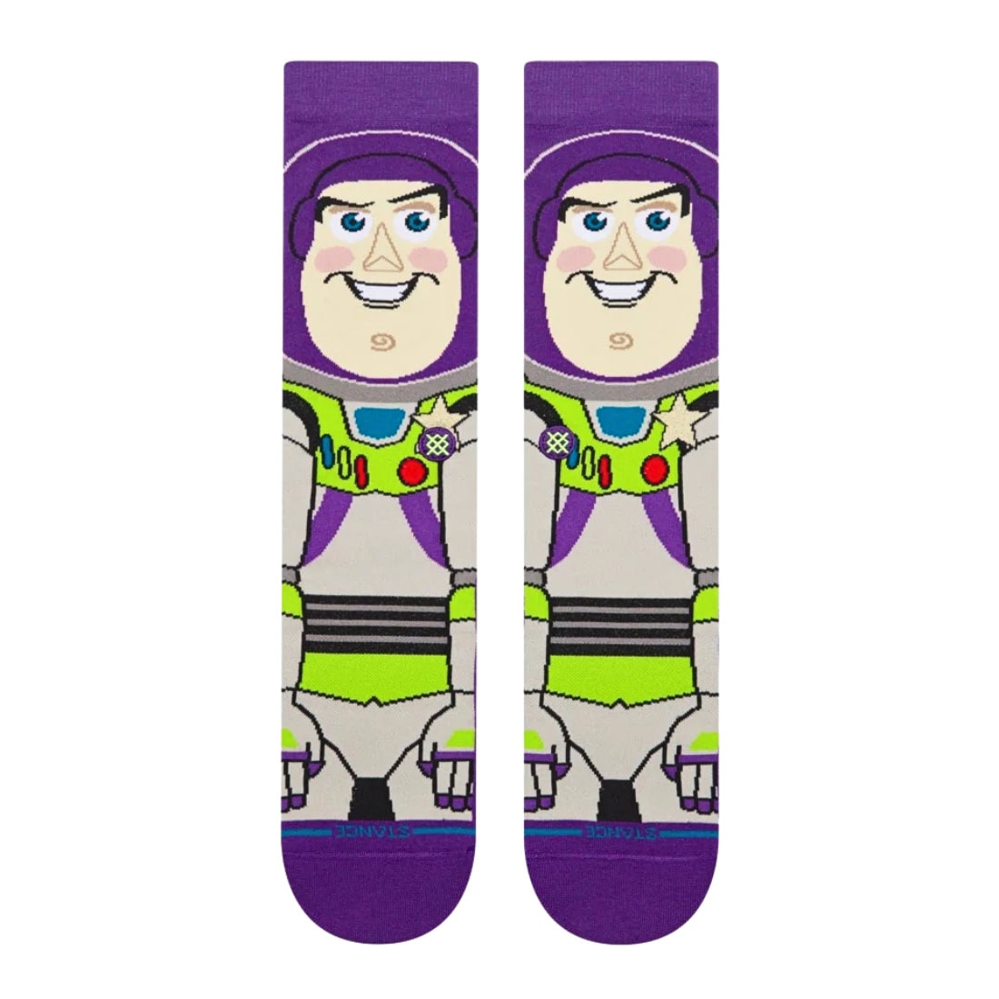Stance Buzz Crew Socks - Purple - Unisex Crew Length Socks by Stance