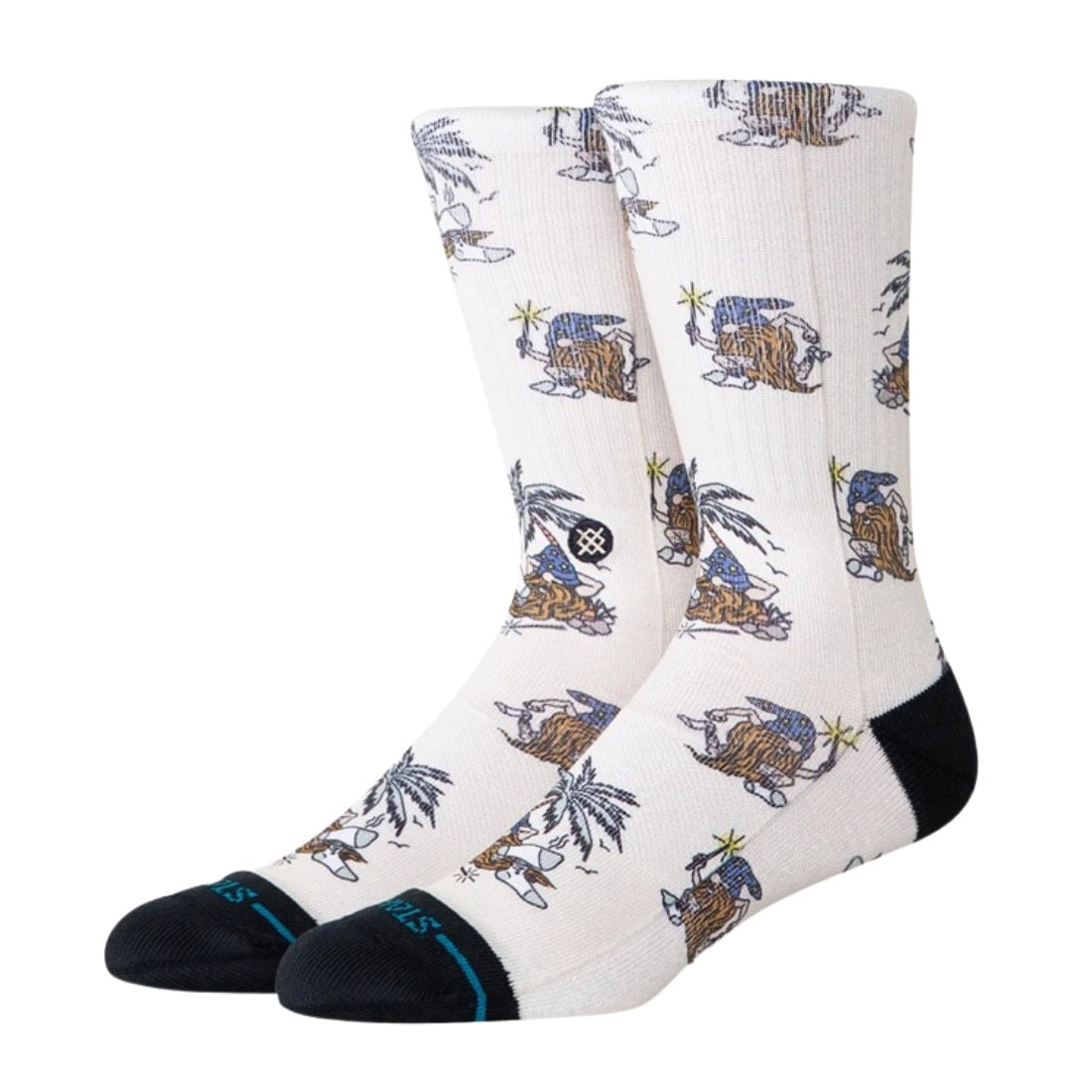 Stance Castaway Crew Socks - Canvas