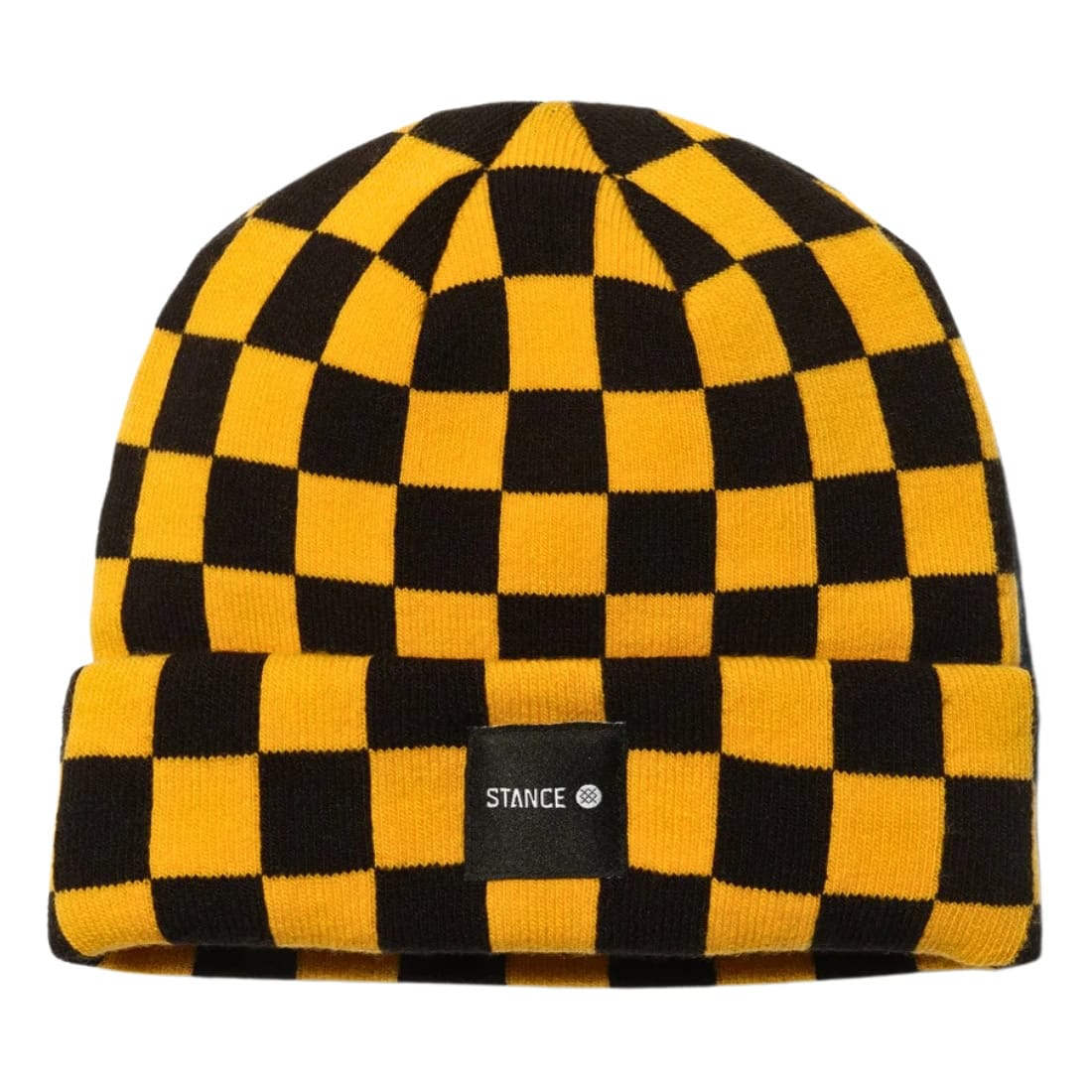 Stance Checked Out Beanie - Golden - Fold Beanie by Stance