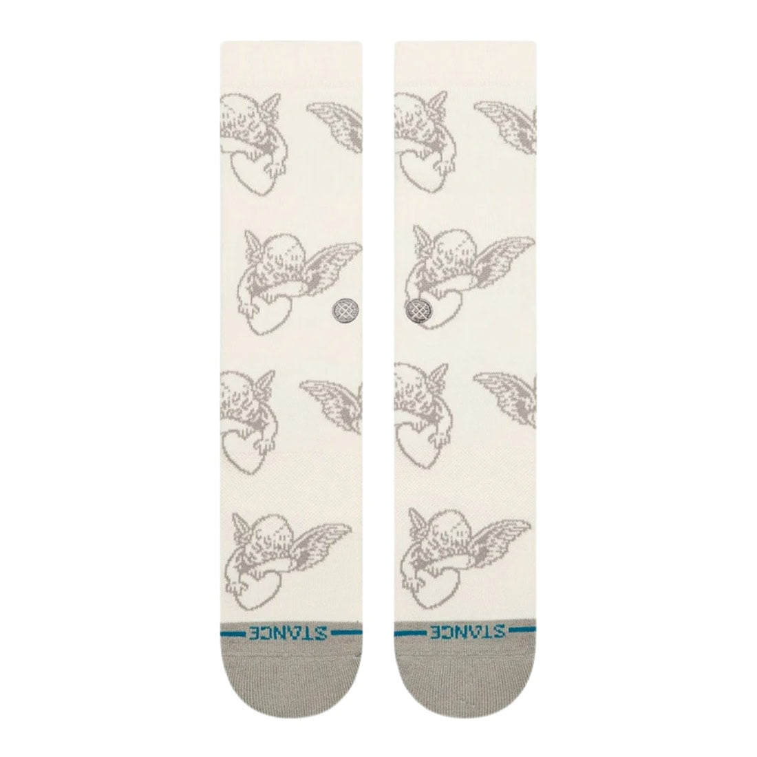 Stance Cherub Crew Socks - Canvas - Unisex Crew Length Socks by Stance